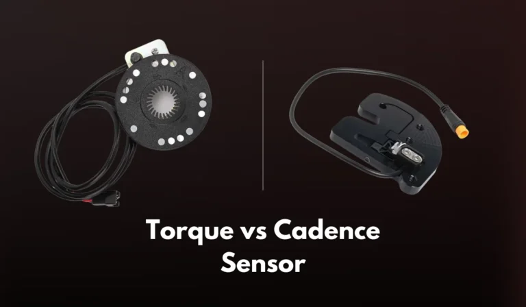 Torque Sensor vs Cadence Sensor on Electric bicycles