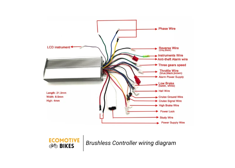 Brushless controller wiring