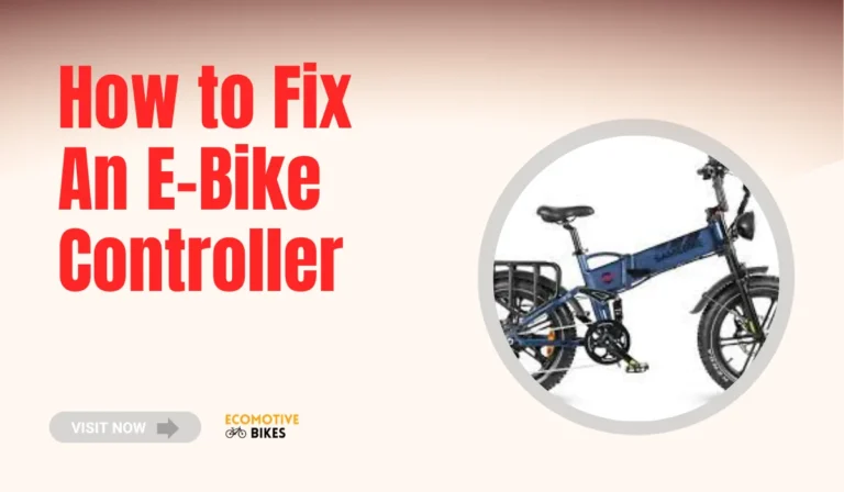 How to fix an e-bike controller