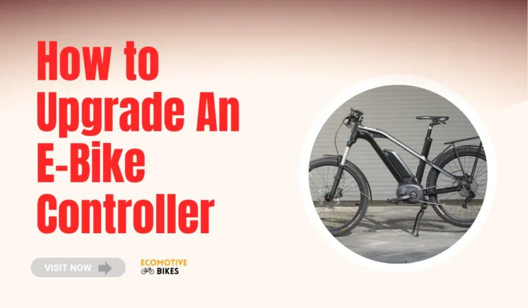 How to upgrade an e-bike controller