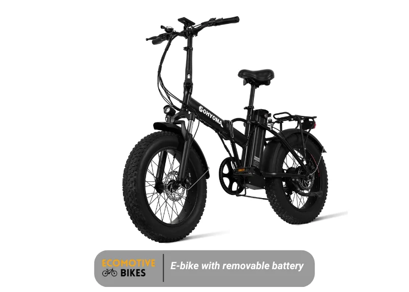 Removable ebike battery