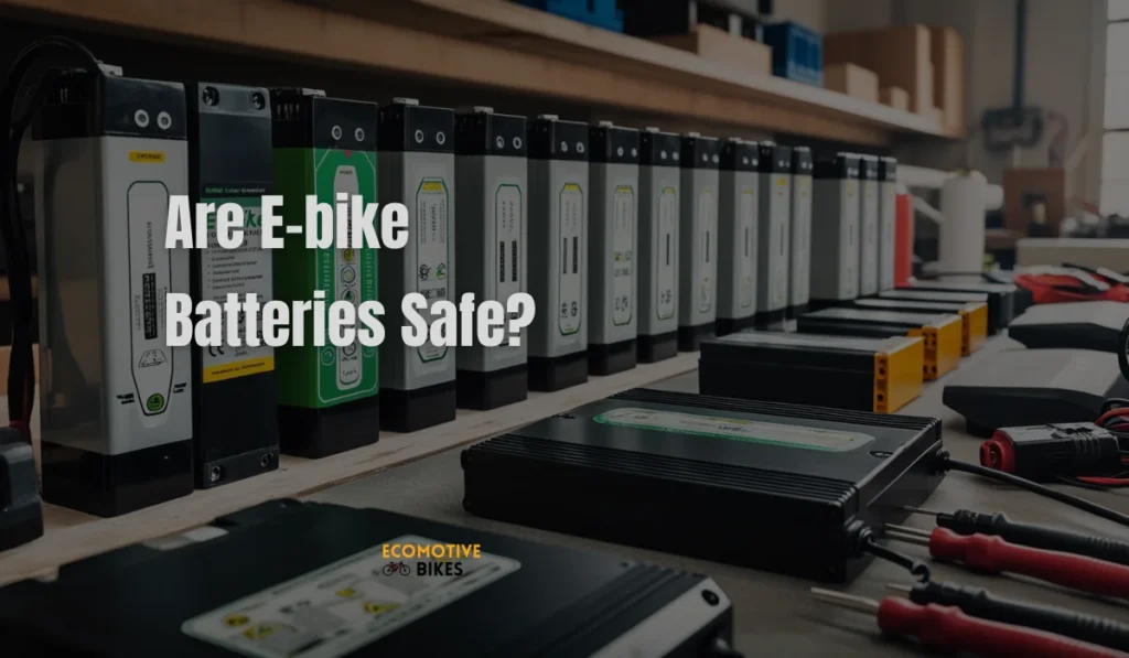 Are e-bike batteries safe?