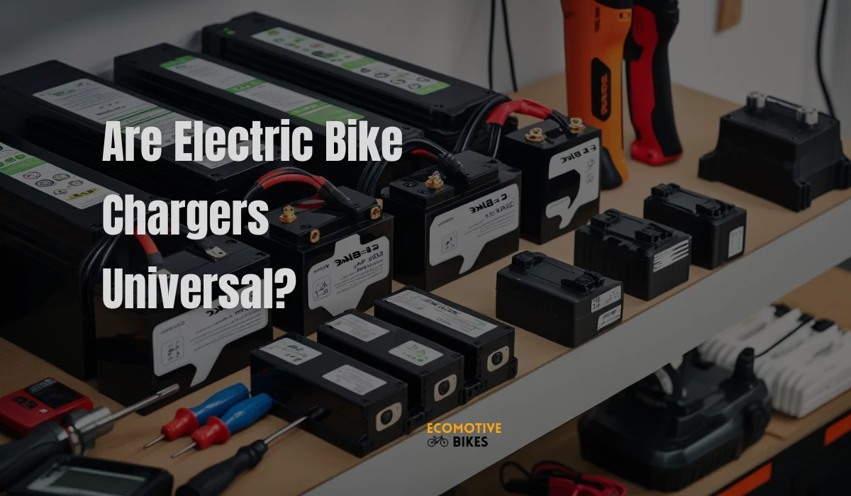 Are electric bike chargers universal?