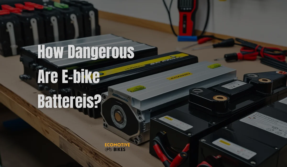 Are electric bike batteries dangerous?