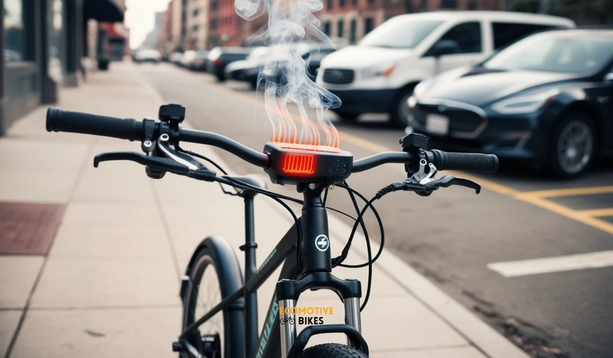 How to avoid e-bike controller from overheating