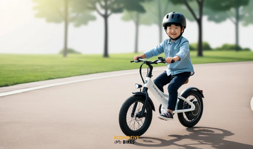 Wear helmet while riding e-bike